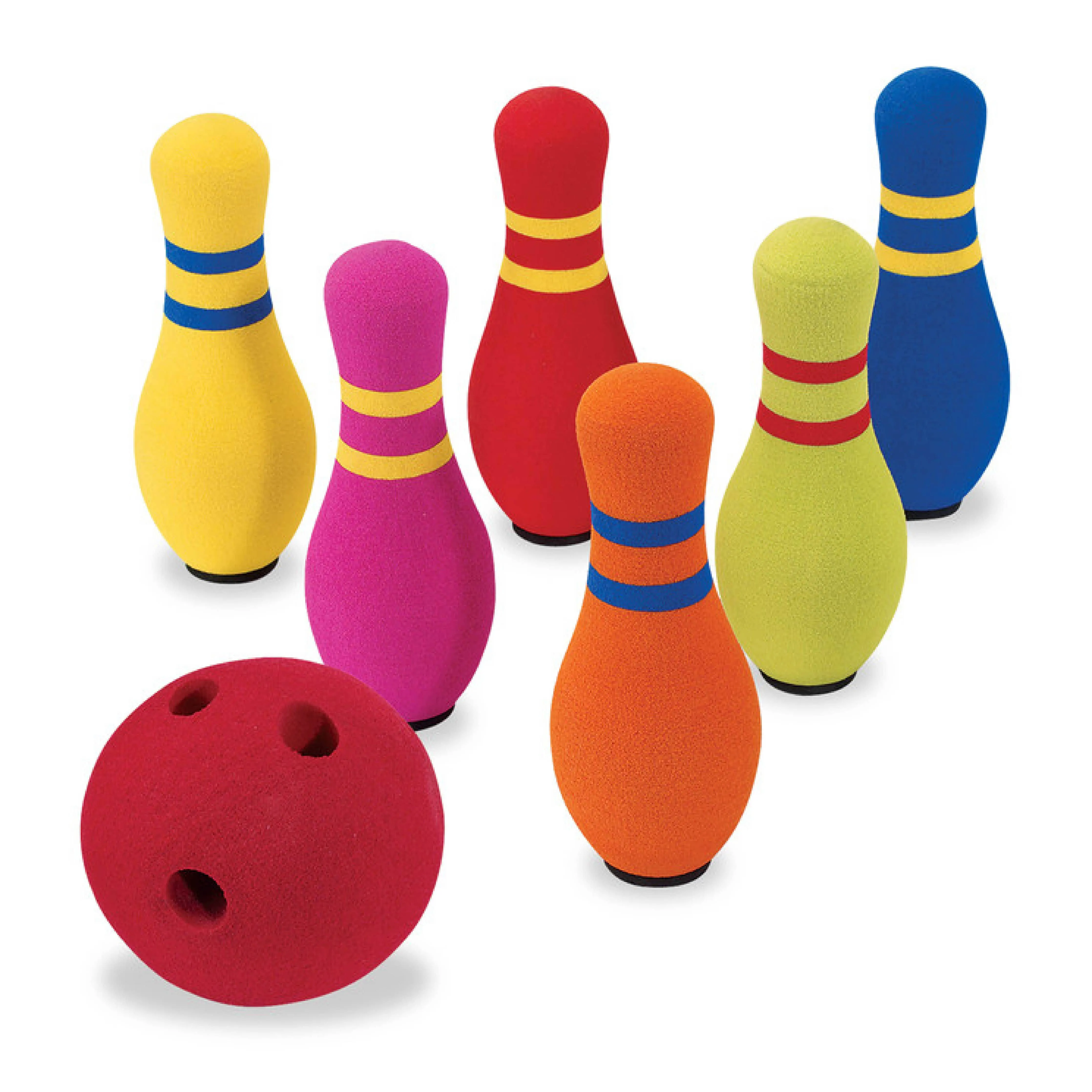 Kidoozie Pretend Play Six Pin Bowling Set 