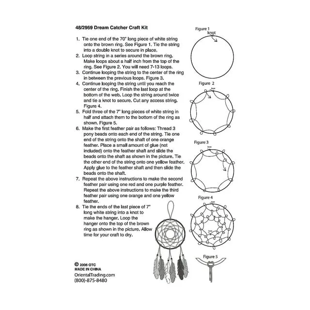 Dream Catcher Craft Kit