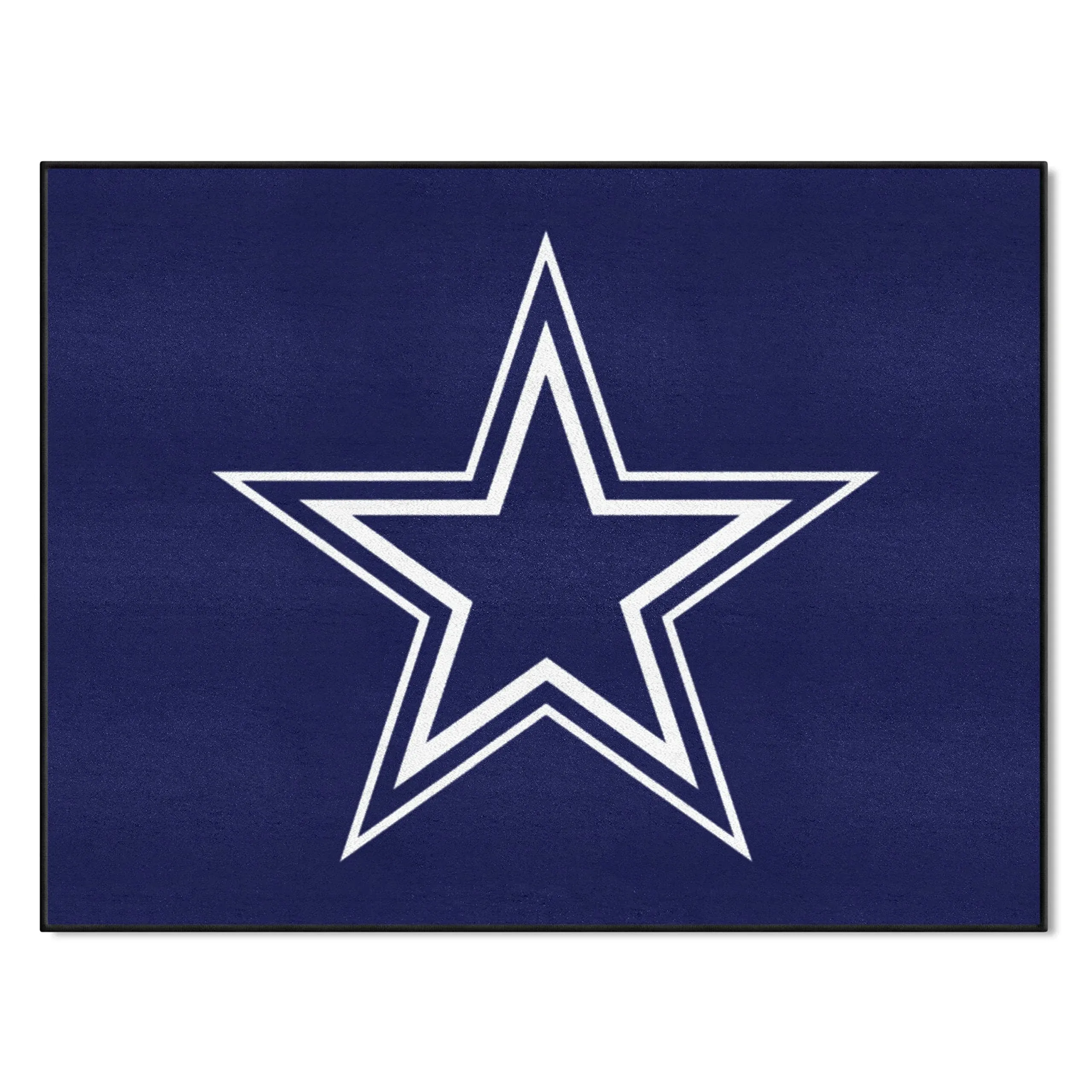 FANMATS 28736 Dallas Cowboys All-Star Rug - 34 in. x 42.5 in. Sports Fan Area Rug, Home Decor Rug and Tailgating Mat