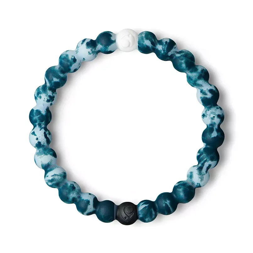 Lokai The Surf Collection Tie-Dye Hawaiian Silicone Bracelet, Ohana, S