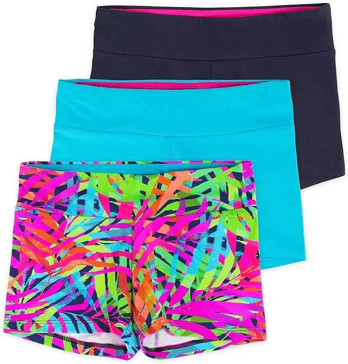 Layla Girls Dance Shorts (3-Pack)