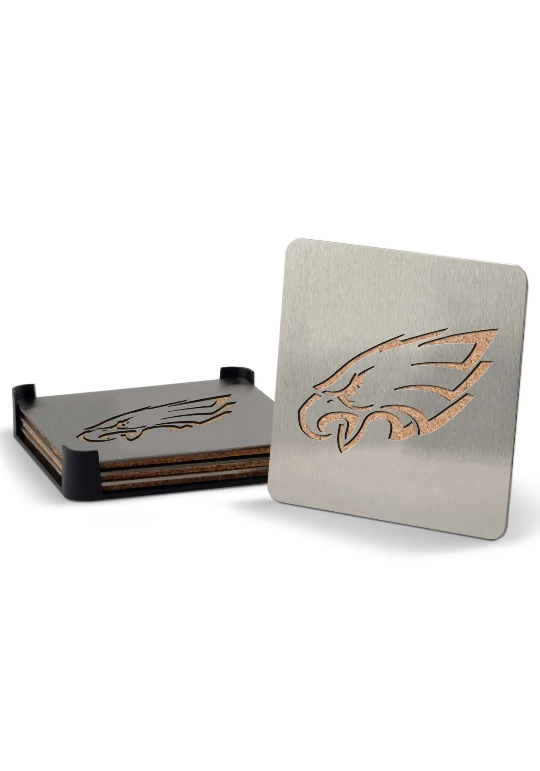 Youthefan Nfl Philadelphia Eagles Boasters, 4-Piece Coaster Set