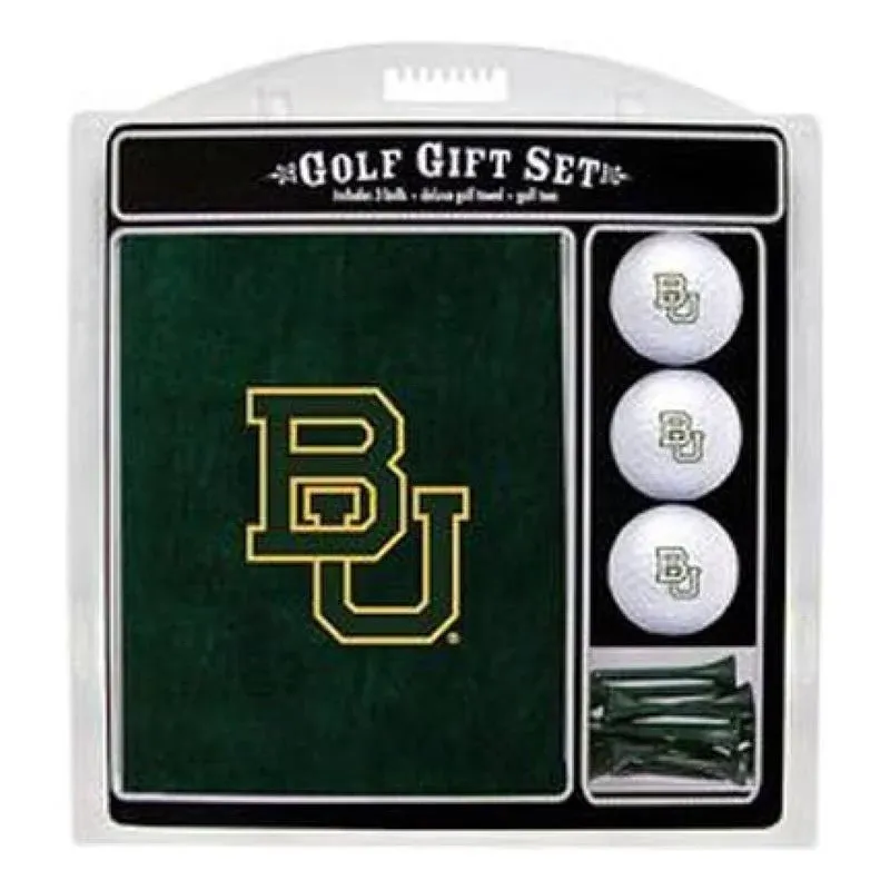 Baylor Bears Embroidered Golf Gift Set