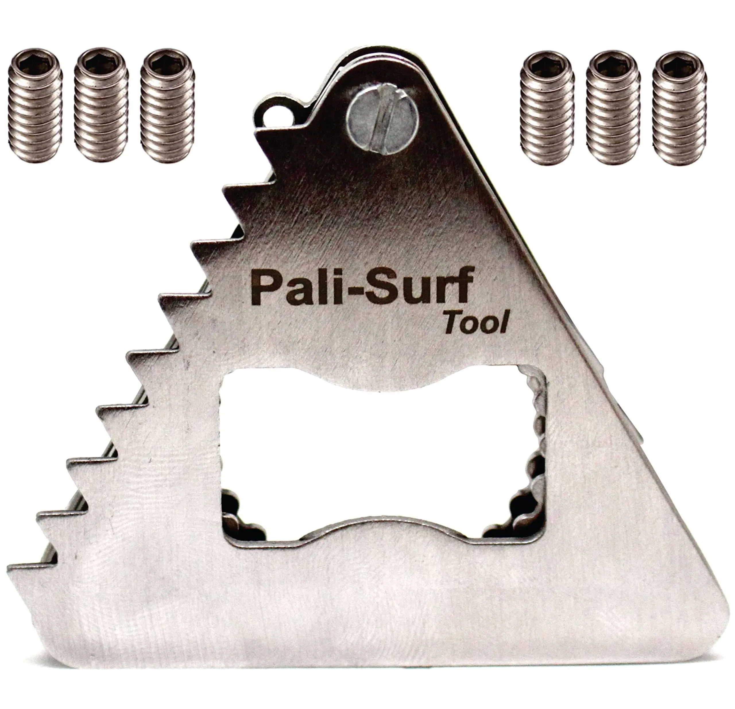 VEBODI Surf Fin Key + FCS GRUB Screws + Wax Comb + Scraper - Multi-Tool