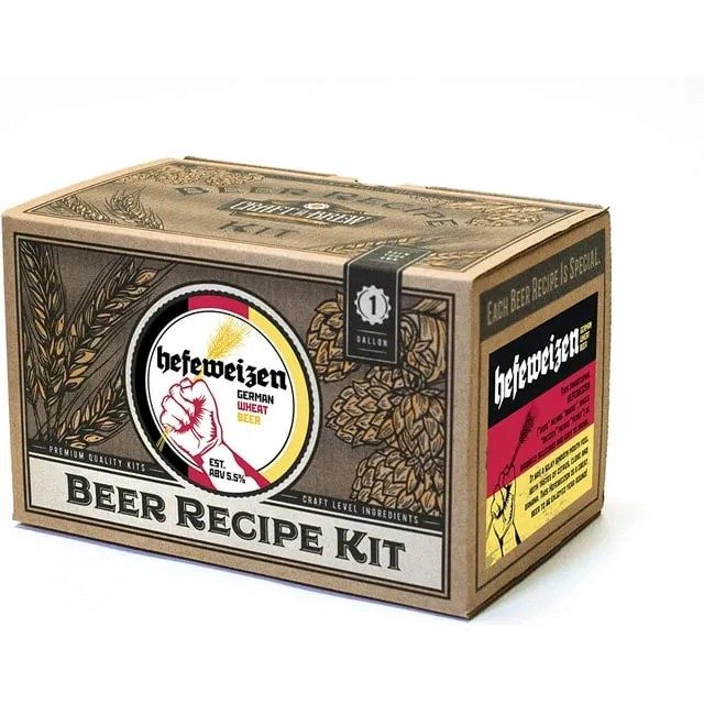 Craft A Brew Hefeweizen German Wheat Beer Recipe Refill Kit