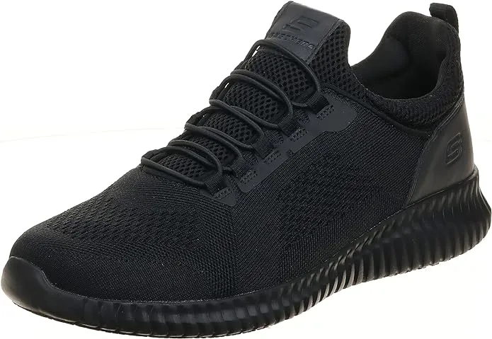 Skechers Work Cessnock-77188 8.5 Men's Black Shoe