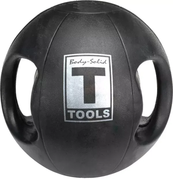 Body- Solid Tools Dual Grip Medicine Ball