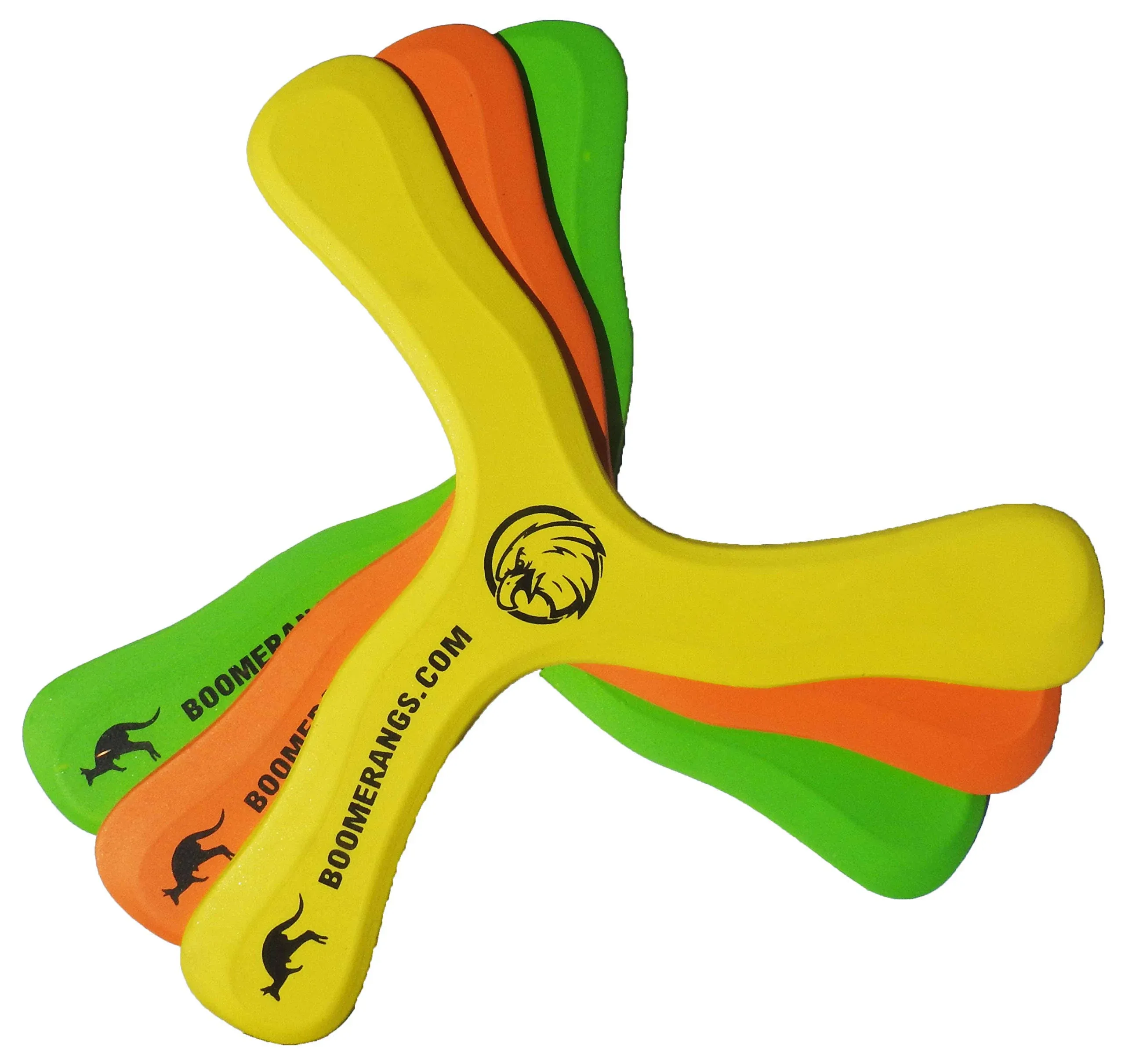 Colorado Boomerangs Baloo Boomerang 3 Pack - Easy Safe Boomerangs for Kids As Young As 5 Years Old