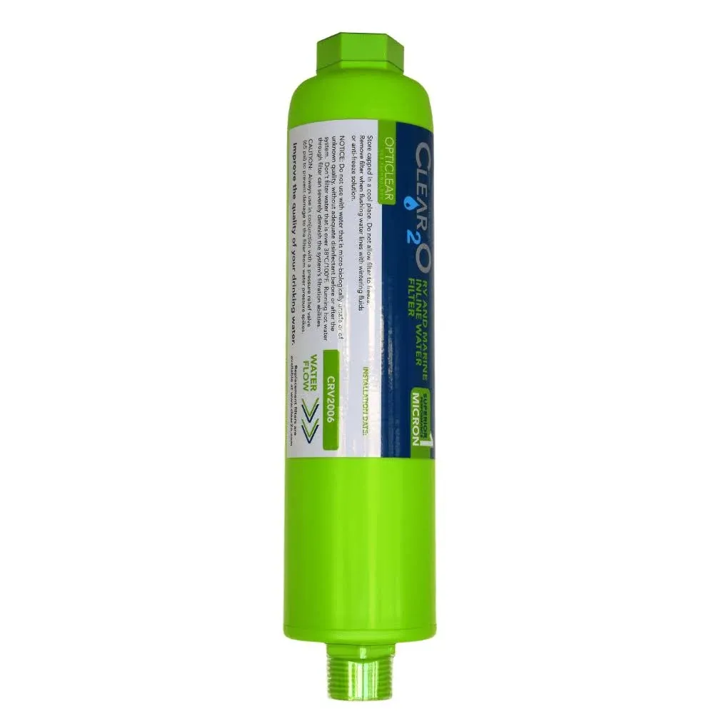 Clear2O CRV2006 RV and Marine Inline Water Filter