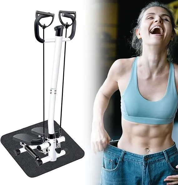 Swity Home Stair Steppers for Exercise with Display, Mini Step Machine Fitnes...