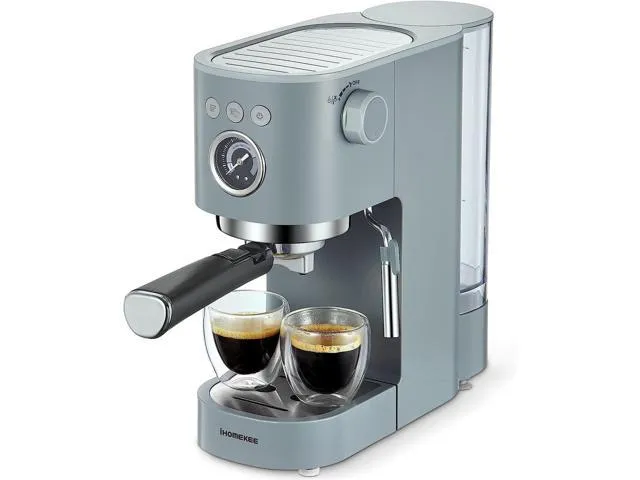 JASSY 20 Bar Espresso Machine with Coffee Grinder and Milk Frother