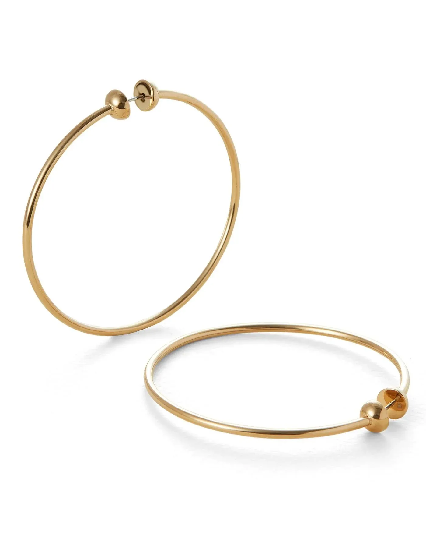 Jenny Bird - Medium Icon Hoop Earrings in Gold