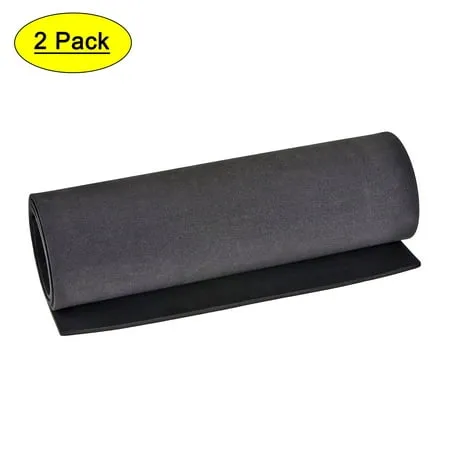 Uxcell Black EVA Foam Sheets Roll 13 x 39 Inch 5mm Thick for Crafts DIY Projects 2 Pack