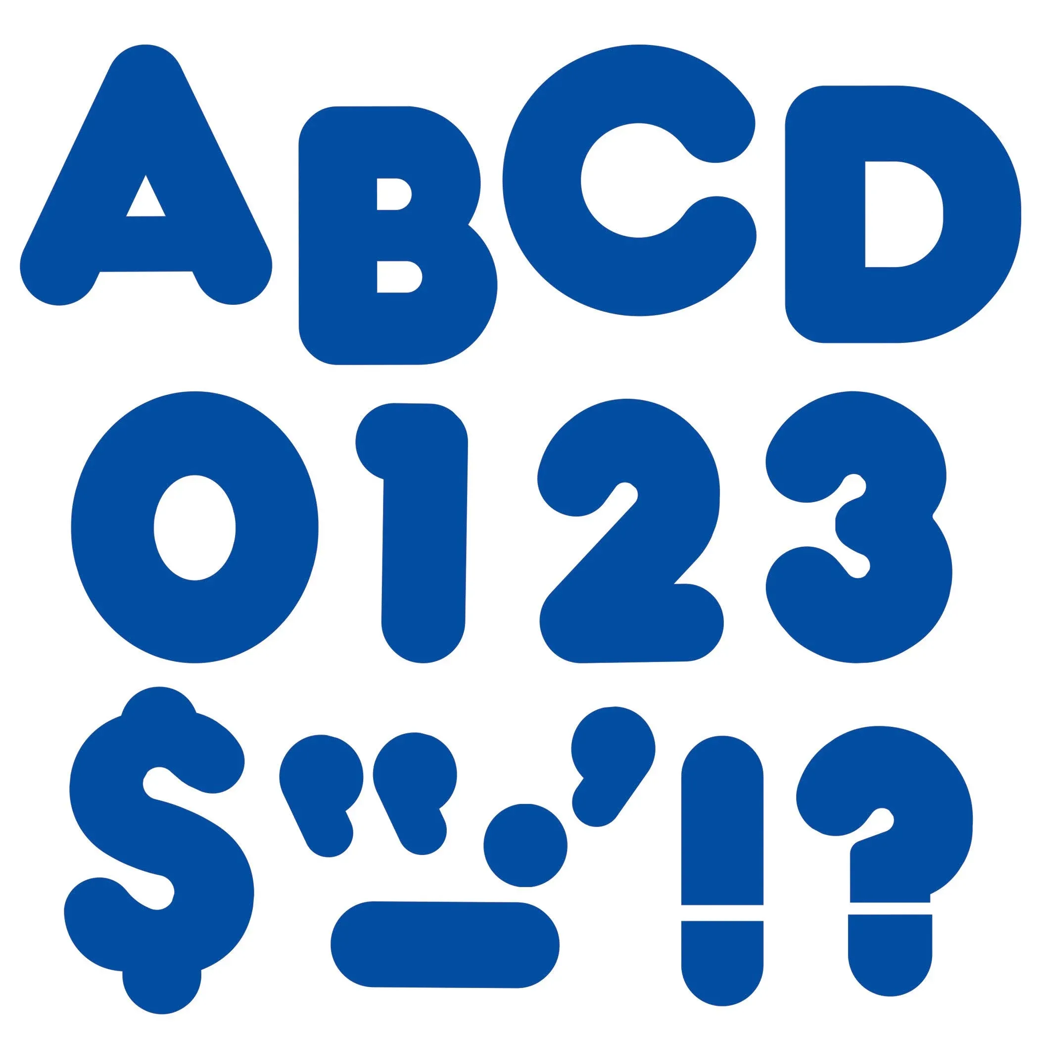 Trend® 4" Ready Letters®, Casual Royal Blue