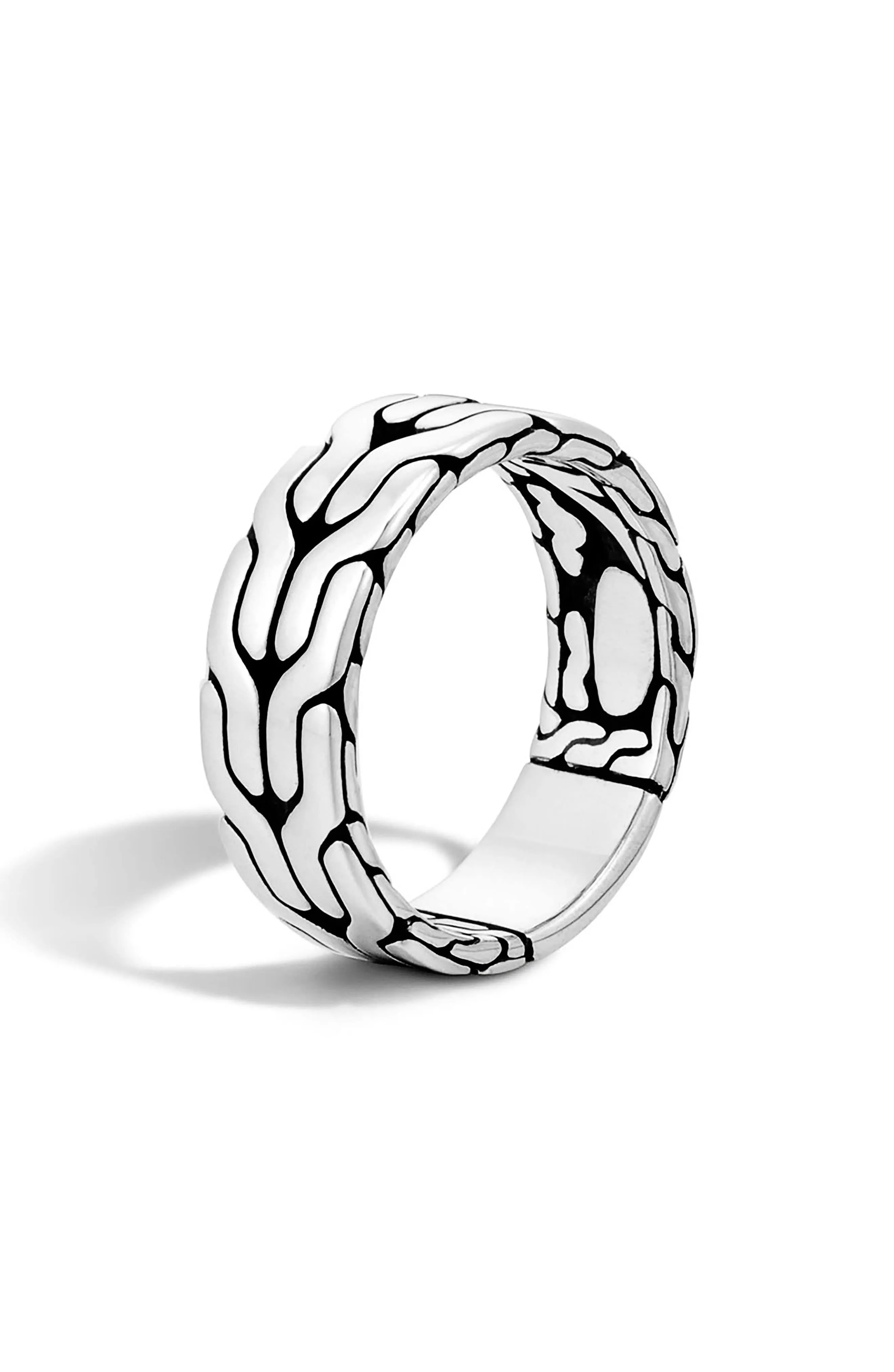 John Hardy Classic Chain Sterling Silver Band Ring