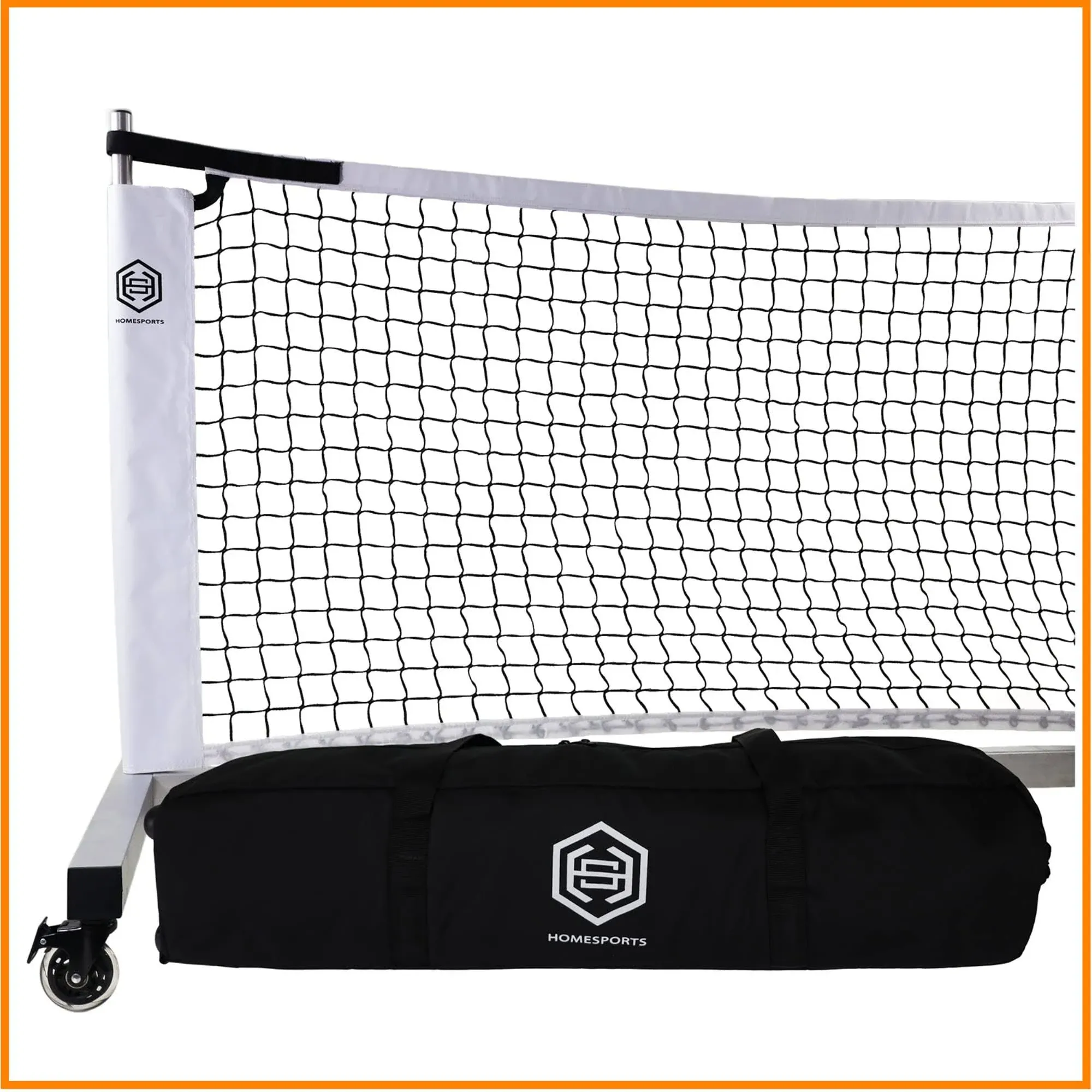 Dominator Rolling Portable Pickleball Net