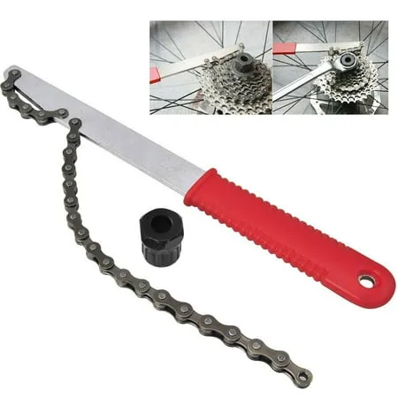 Clearance! Bicycle Accessory Freewheel Disassembly Wrench Chain Whip Cassette Sprocket Remover Tool