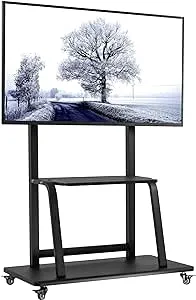 VIVO Heavy Duty Mobile TV Cart