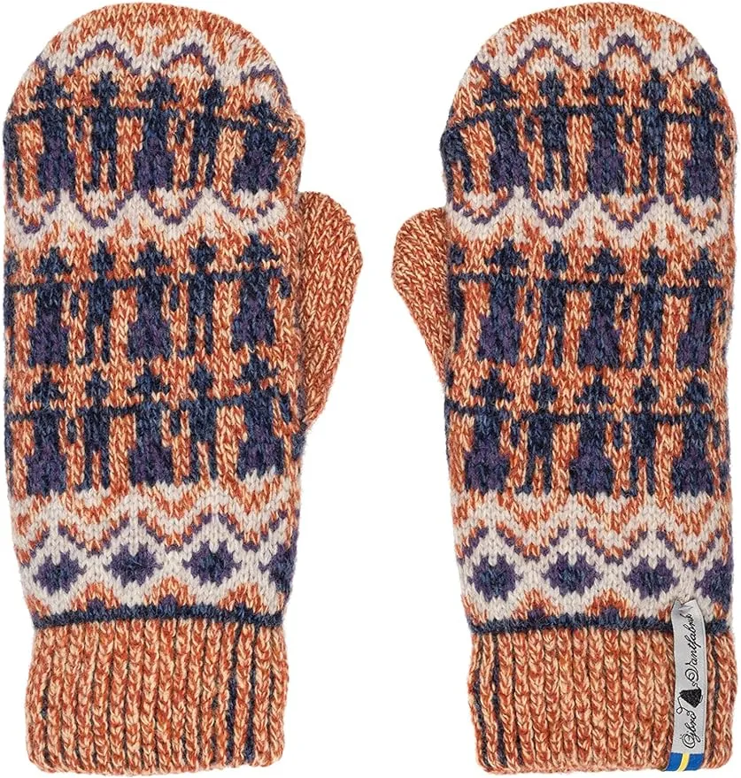 Öjbro Swedish made 100% Merino Wool Soft Thick & Extremely Warm Mittens (as Featured by the Raynauds Assn)