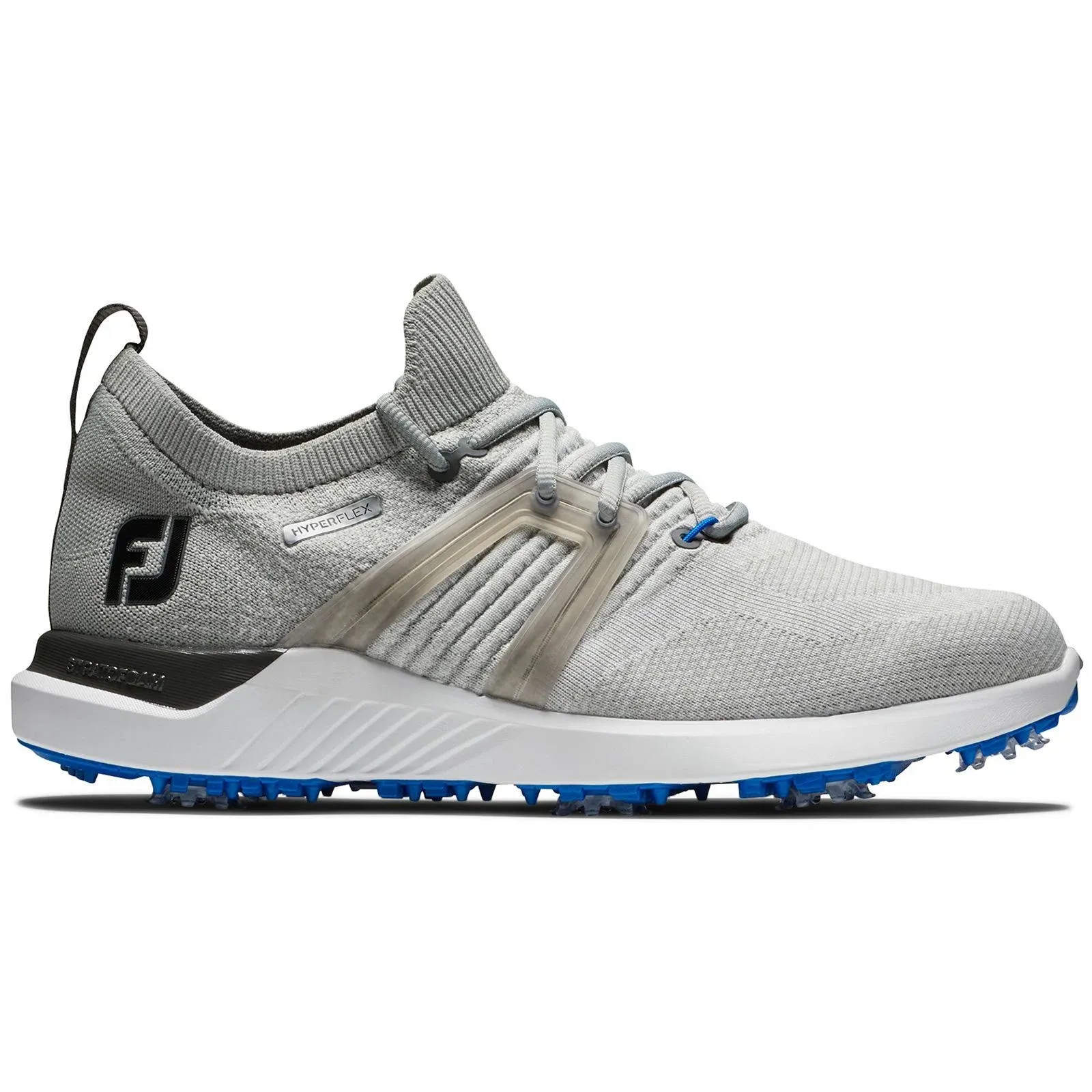 FootJoy Hyperflex Men&s Golf Shoes Grey/Blue : 7 M