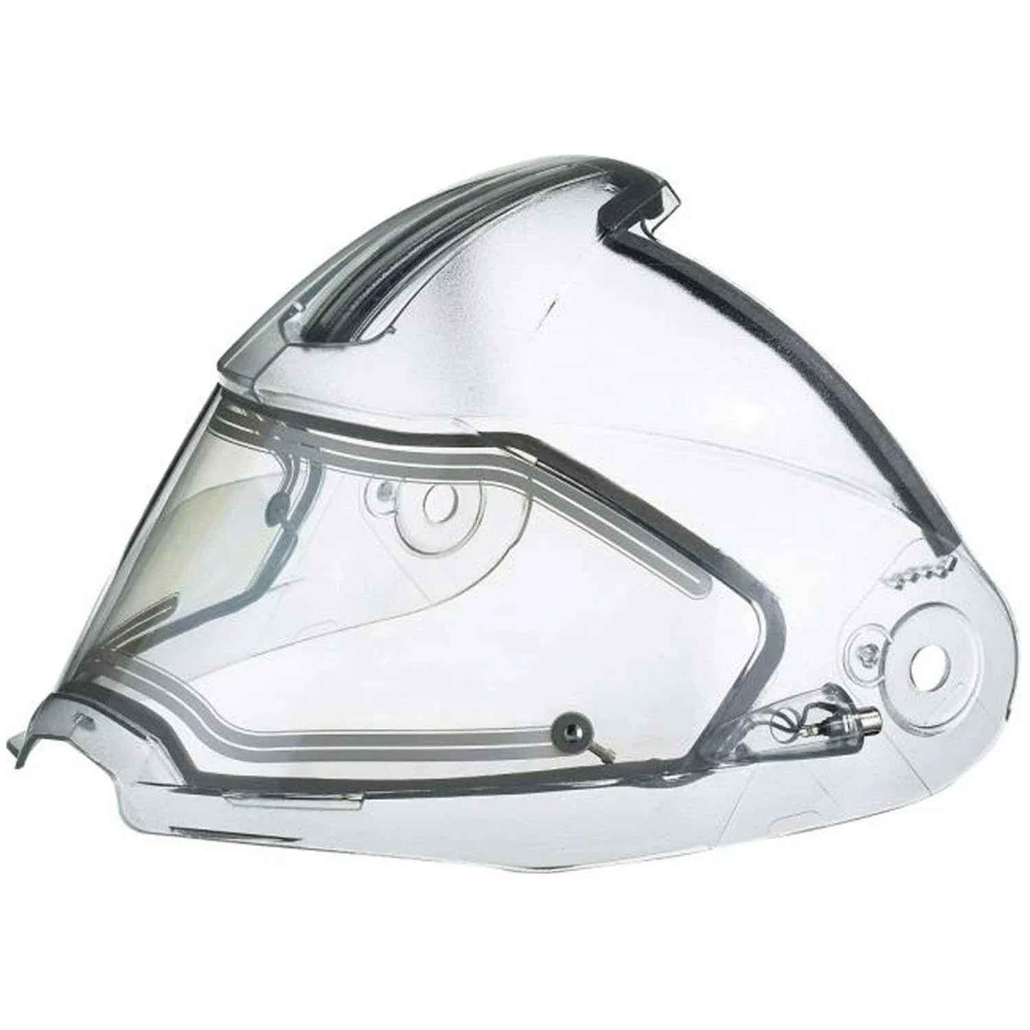 Ski-Doo New OEM, Clear Onesize Electric Visor With Cord, 4482390000 4485030000