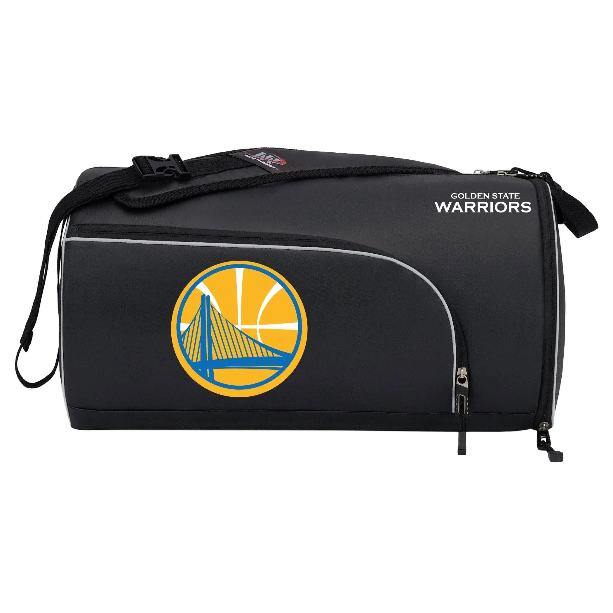  NBA Golden State Warriors &#034;Squadron&#034; Officially Licensed Duffle Bag