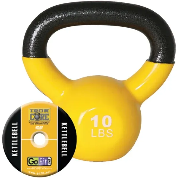 GoFit 10-lb Cast Iron Kettlebell Lowes.com