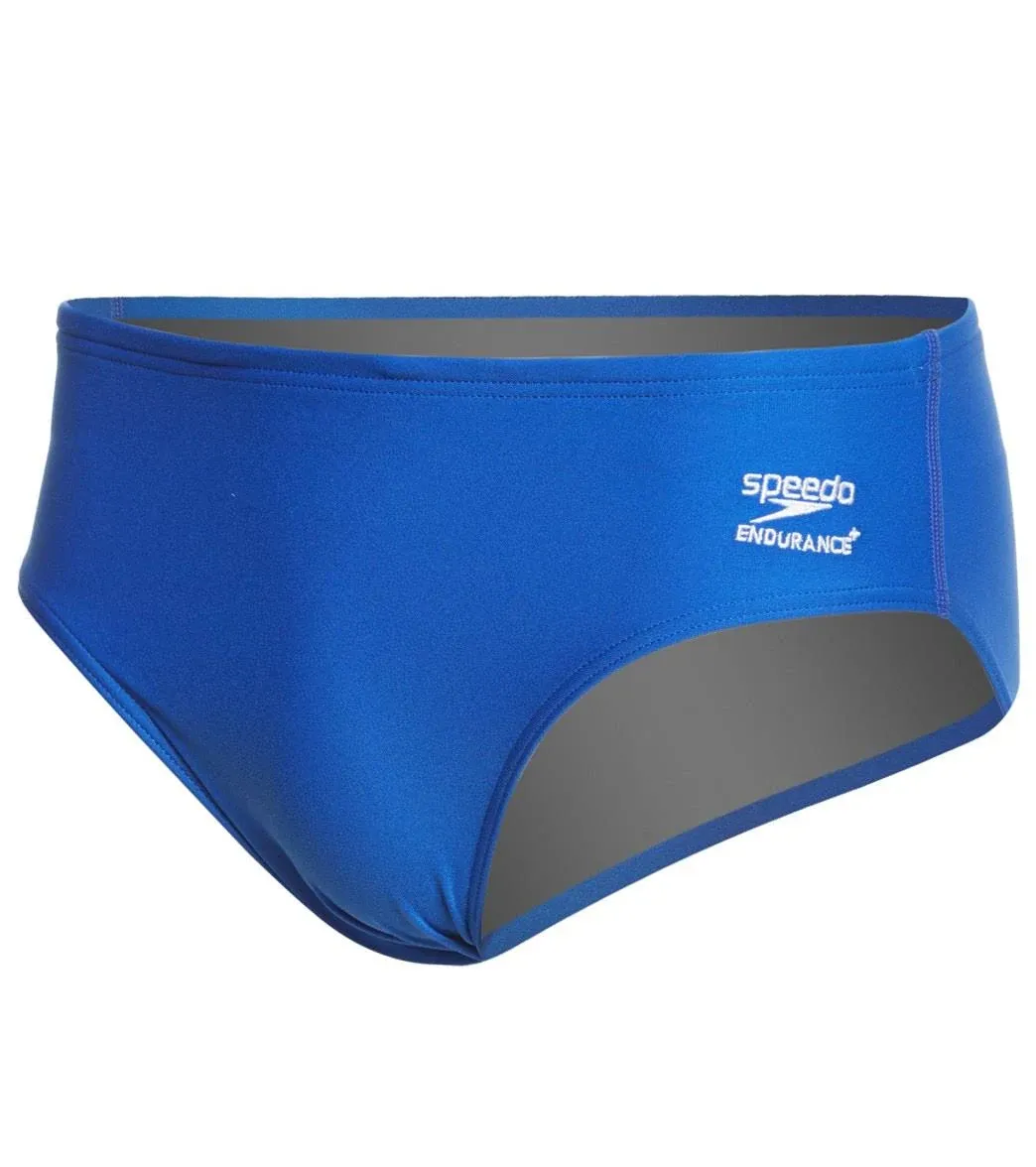 Speedo Men's Endurance+ Solid Brief Swimsuit