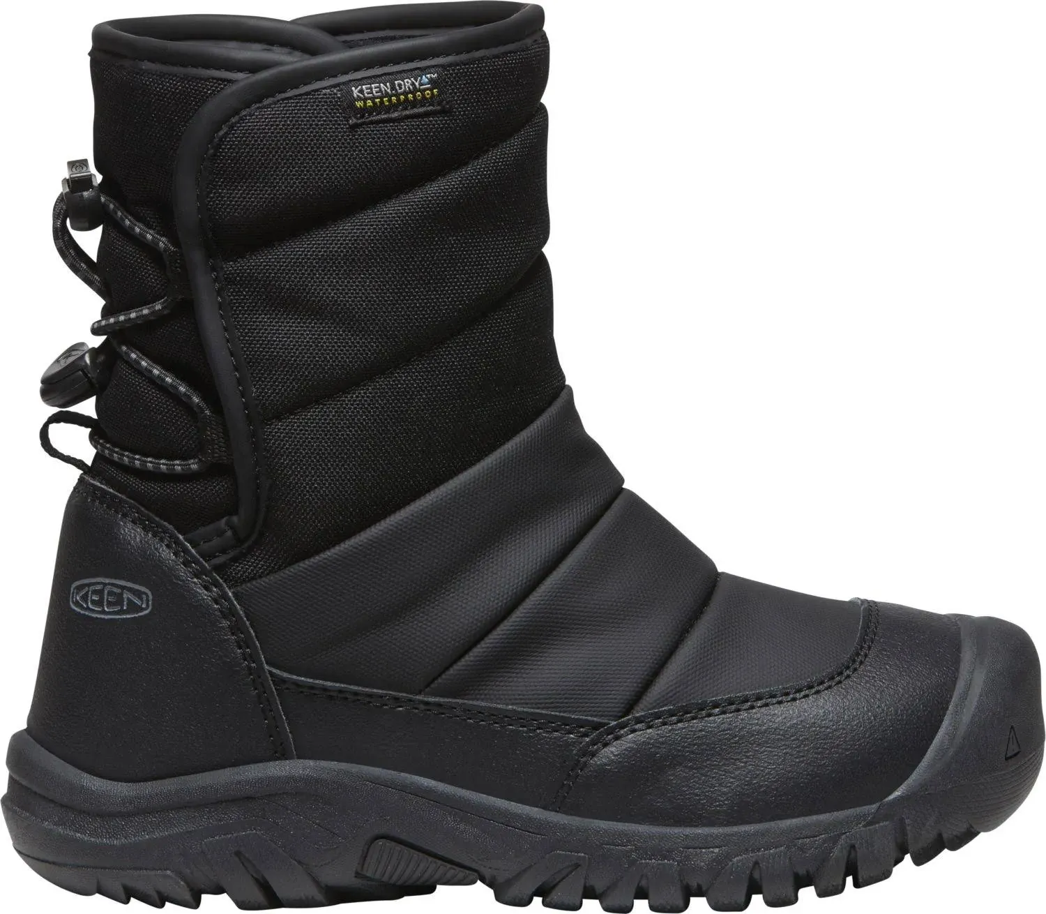 KEEN Unisex-Child Puffrider Insulated Waterproof Durable Easy on Snow Boots