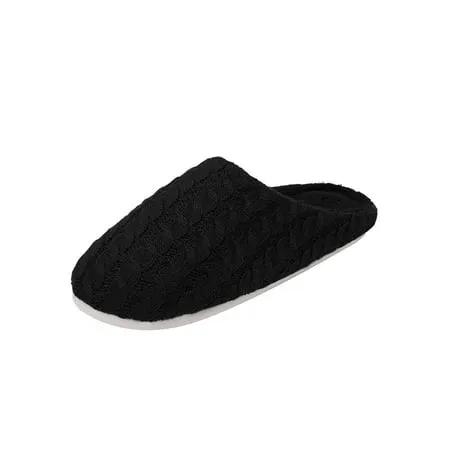 Men s Slippers Cozy Fuzzy Slide Slippers Warm House Shoes Memory Foam House Shoes Slippers with Indoor Outdoor Anti-Skid Rubber Sole Slip-Ons Mens Slippers