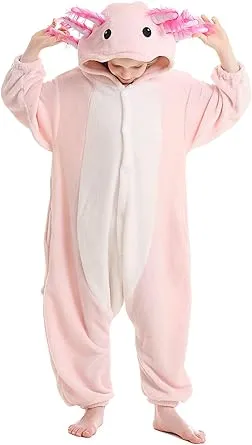 ATOZ Onesie for Kids, Animal Pajamas Halloween Cosplay Costume for Girls Boys