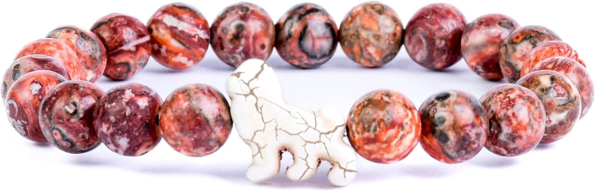 Fahlo Excursion Bracelet - Lion Sahara Stone