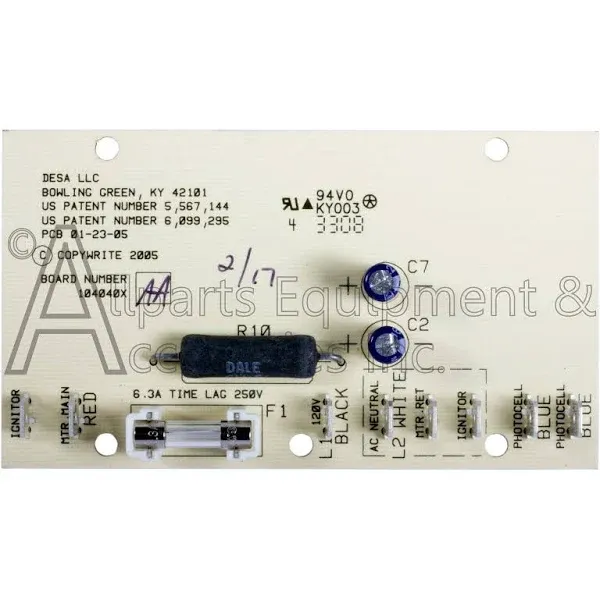 Reddy Heater, Desa, Remington 104068-02 Circuit Board Replacement for Desa LLC ...