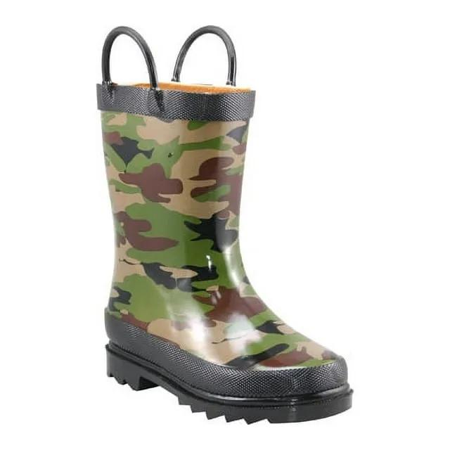 Western Chief Boys' Camo Rain Boots