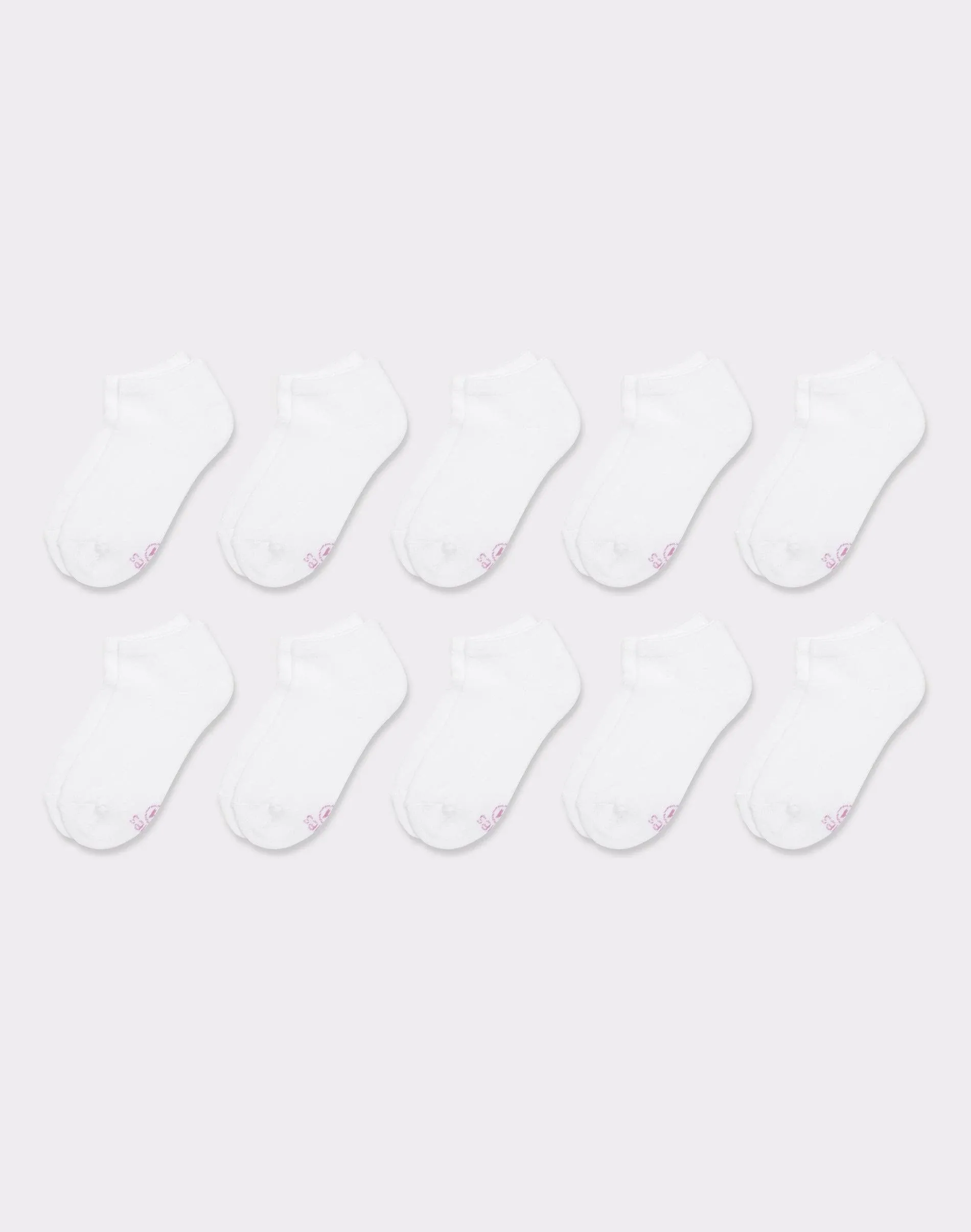 Hanes Girls' No Show Socks