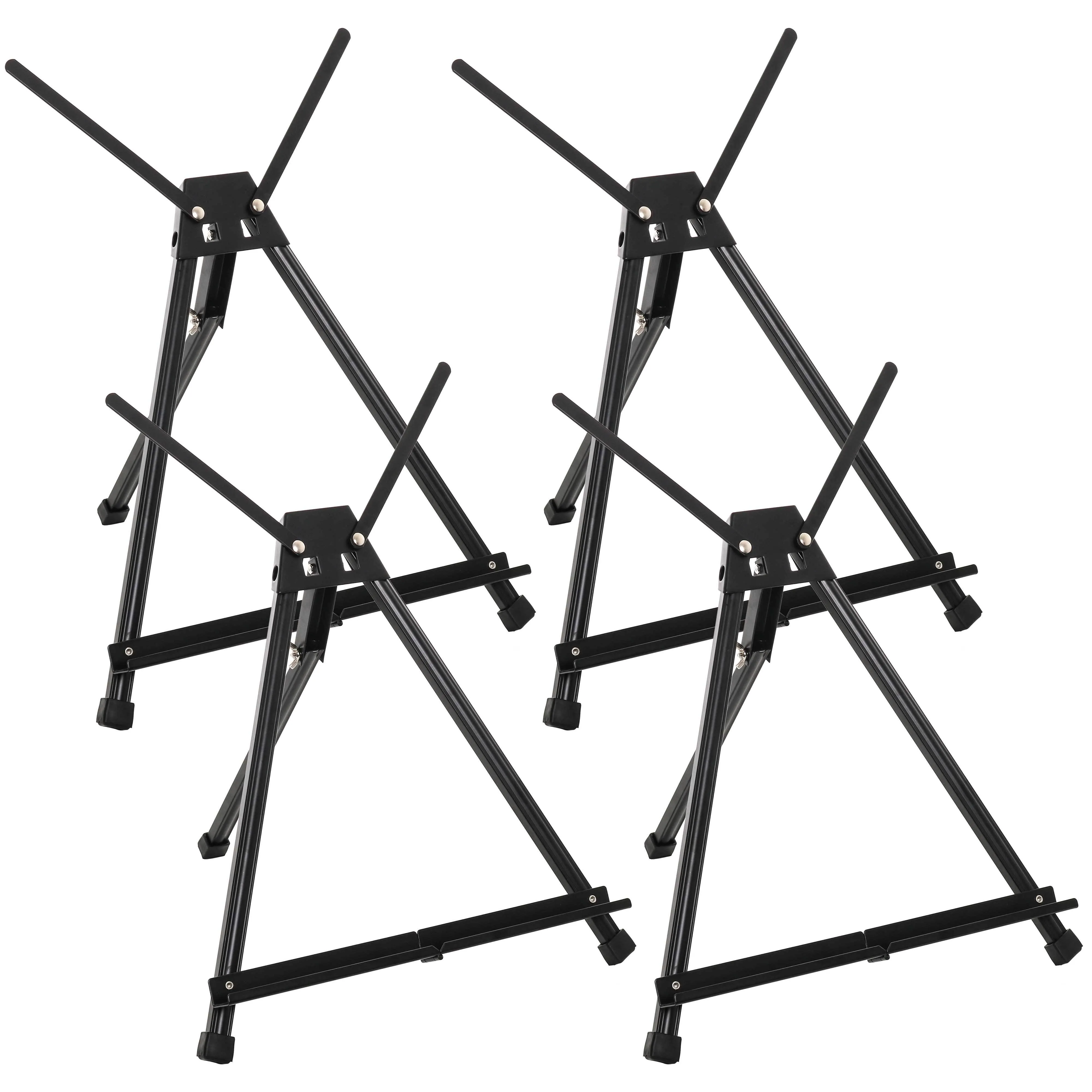 US Art Supply 19" Tall Aluminum Tripod Tabletop Artist Display Easel 4-easels