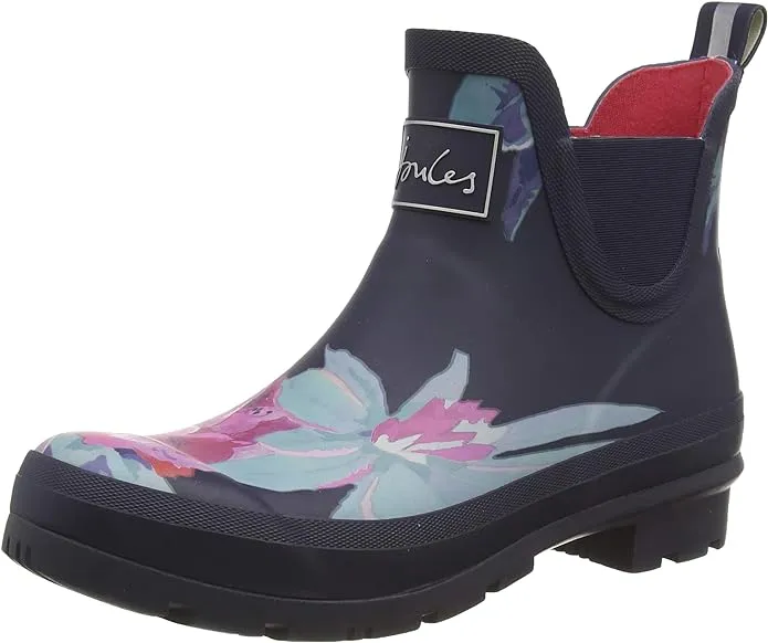 Joules Wellibob Womens Wellington Boots - Navy Spot