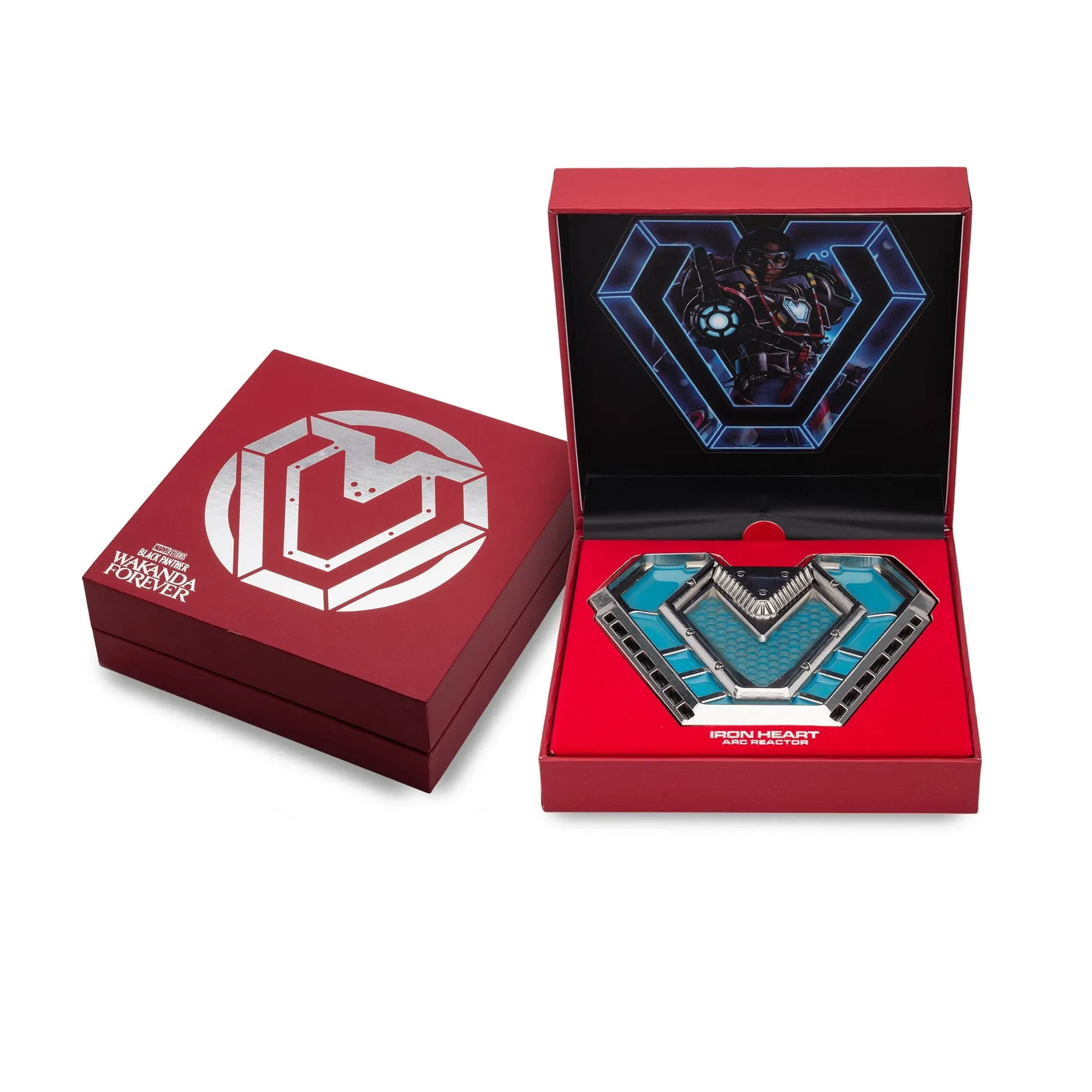 Salesone Official Black Panther Wakanda Forever: Ironheart Chest ARC REACTOR Magnetic PIN 4.5''