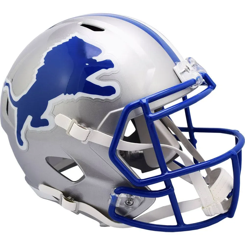 Detroit Lions Riddell Speed Replica Helmet - 1983-2002 Throwback