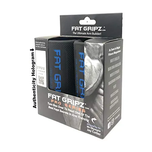 Fat Gripz Pro - Special Edition Black (New) (5.7cm / 2.25” Outer Diameter