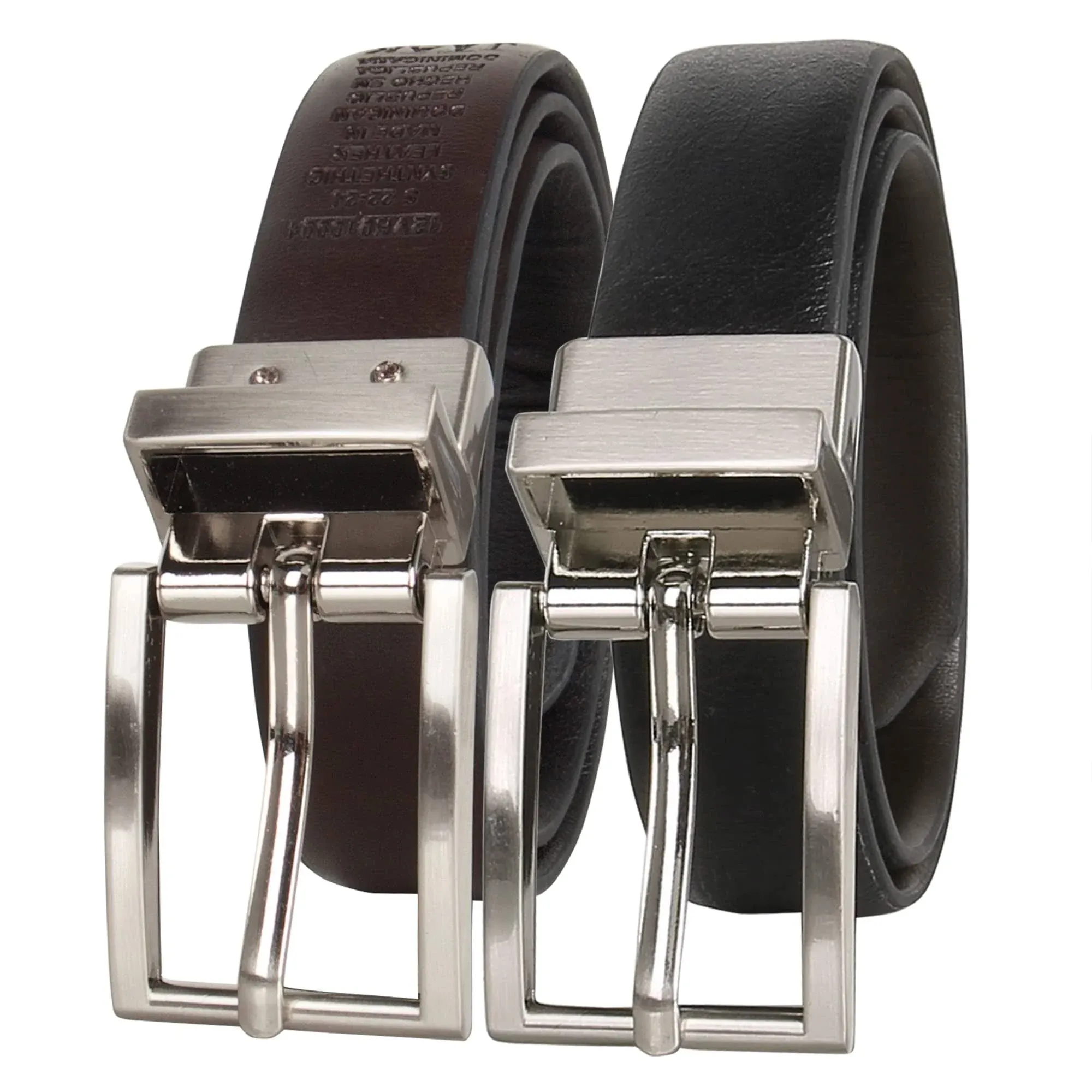 Van Heusen Boys' Reversible Dress Belt