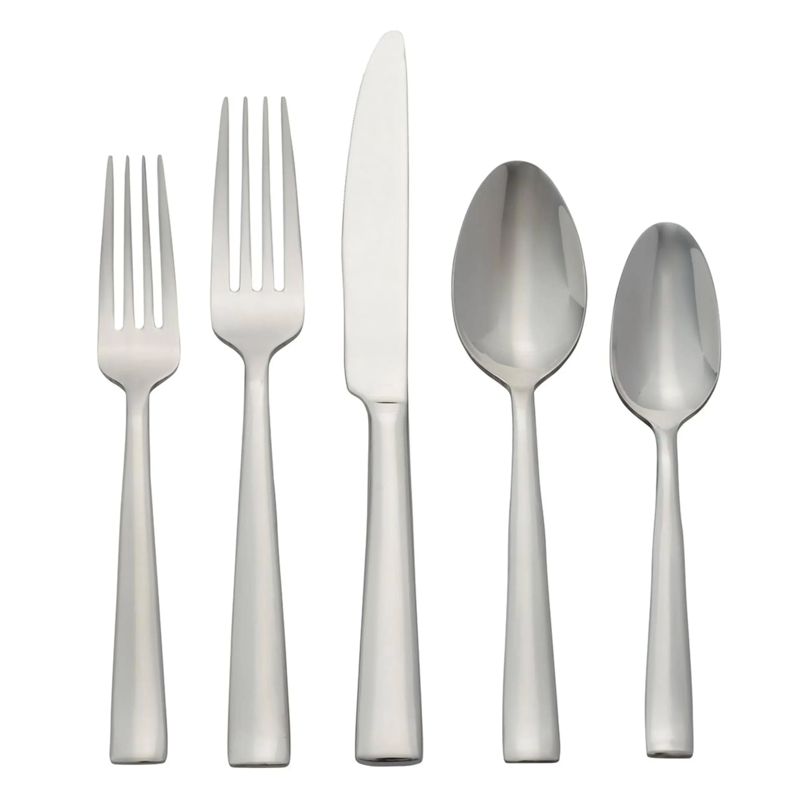 Oneida H147020A Monolith 20 Piece Everyday Flatware, 18/0 Silverware Set