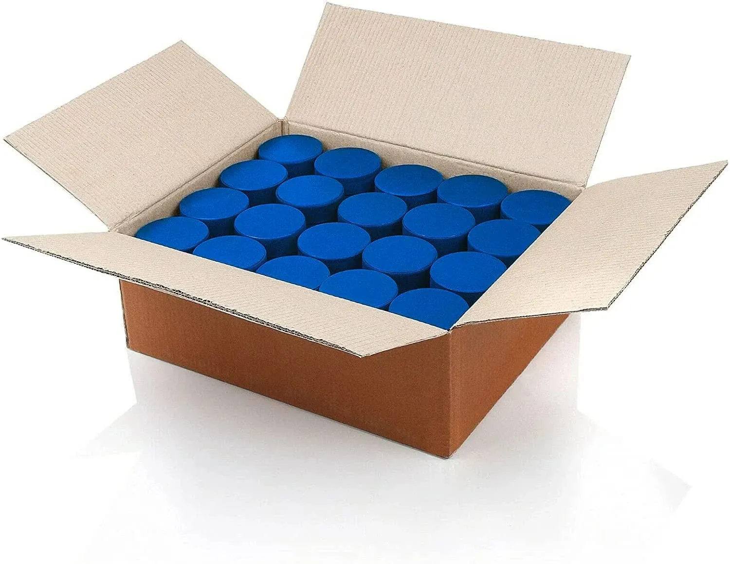 TronX Ice Hockey Pucks Bulk - 50 Mite Junior Blue Ice Hockey Pucks per Case - 4 ...