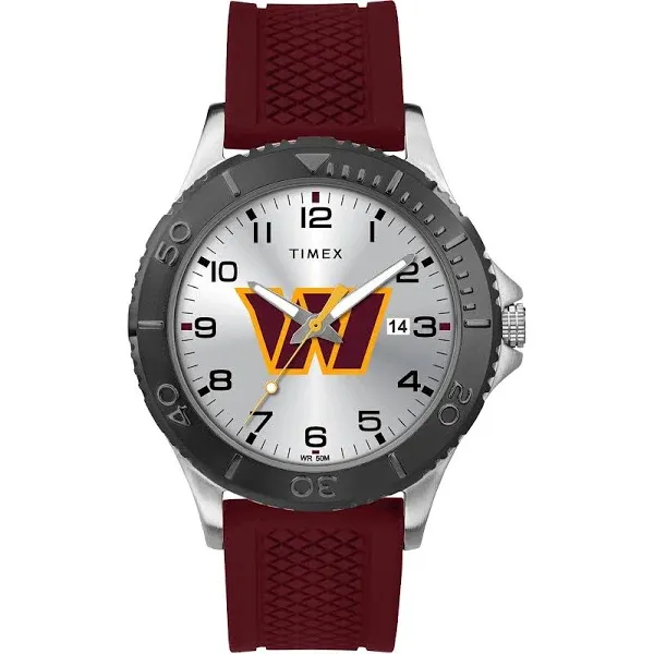 Timex Tribute Men's NFL Gamer 42mm Watch Washington Commanders with Crimson ...