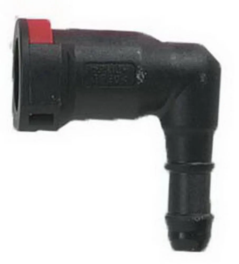 S.U.R & R KP135 5/16-5/16 90 Degree Push Quick Adapter