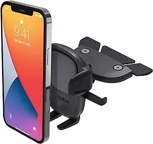 iOttie Easy One Touch 5 CD Slot Car Mount Phone Holder for iPhone, Samsung, Moto, Huawei, Nokia, LG, Smartphones