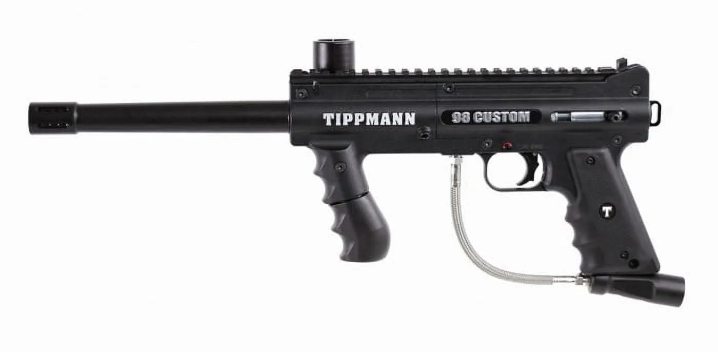 Tippmann 98 Custom Platinum Series .68 Caliber Paintball Marker with ACT, Black