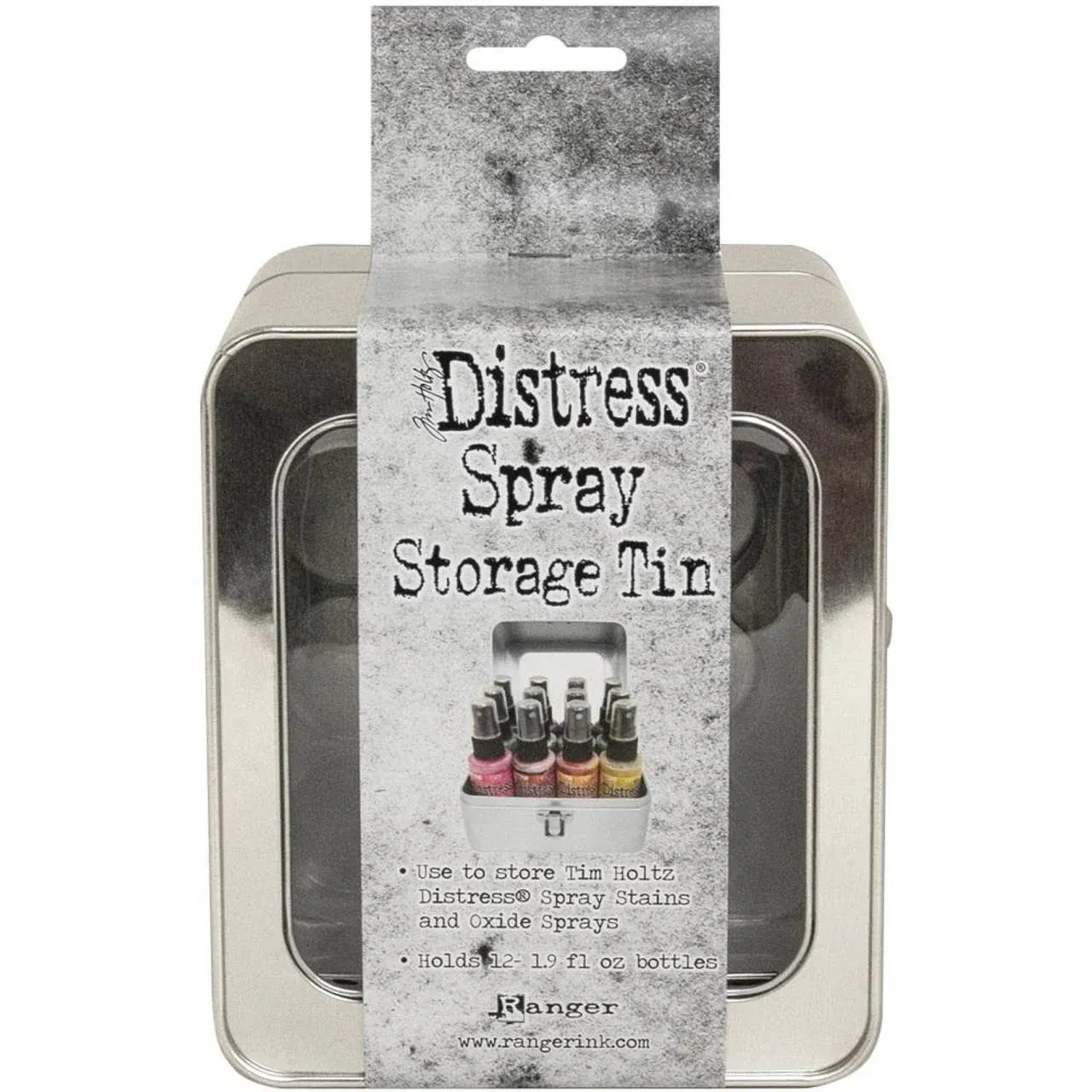 Tim Holtz Distress - Spray Storage Tin - Holds 12