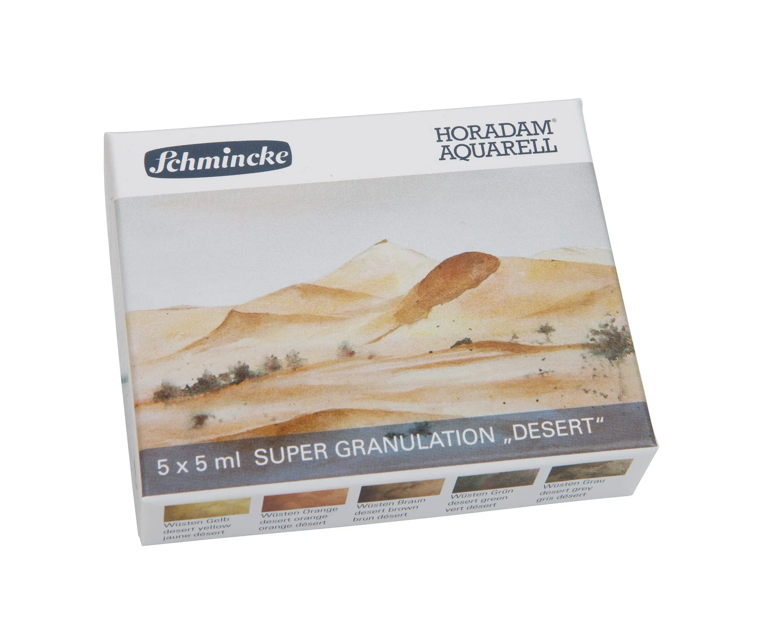 - HORADAM® AQUARELL, Super- Granulation Set Desert, 5 X 5 Ml Tubes, 74 861 097, 