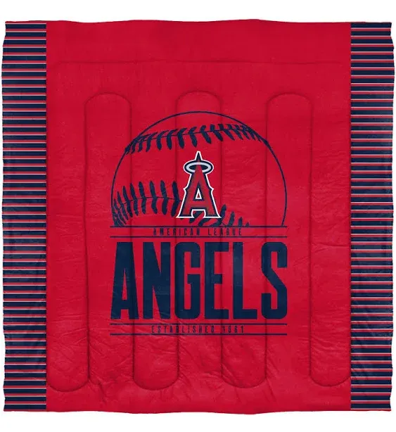 Los Angeles Angels Grand Slam Full/Queen Comforter Set